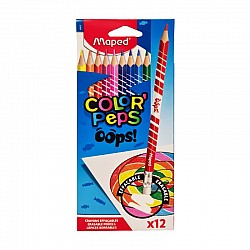 Maped Color'Peps Oops! coloured pencils, 12 colours